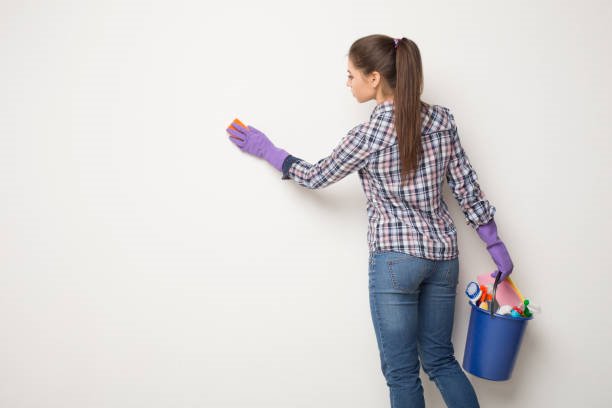 wall cleaning when make post construction cleaning