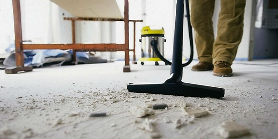 How to clean construction dust on your own?