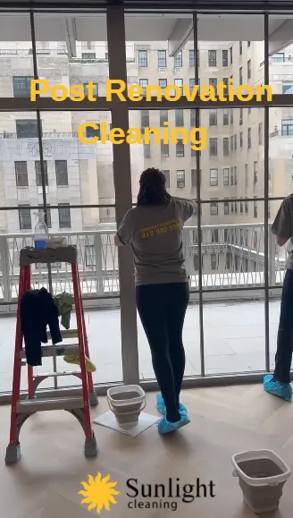 Post-Renovation Cleaning Process by Sunlight Cleaning NY