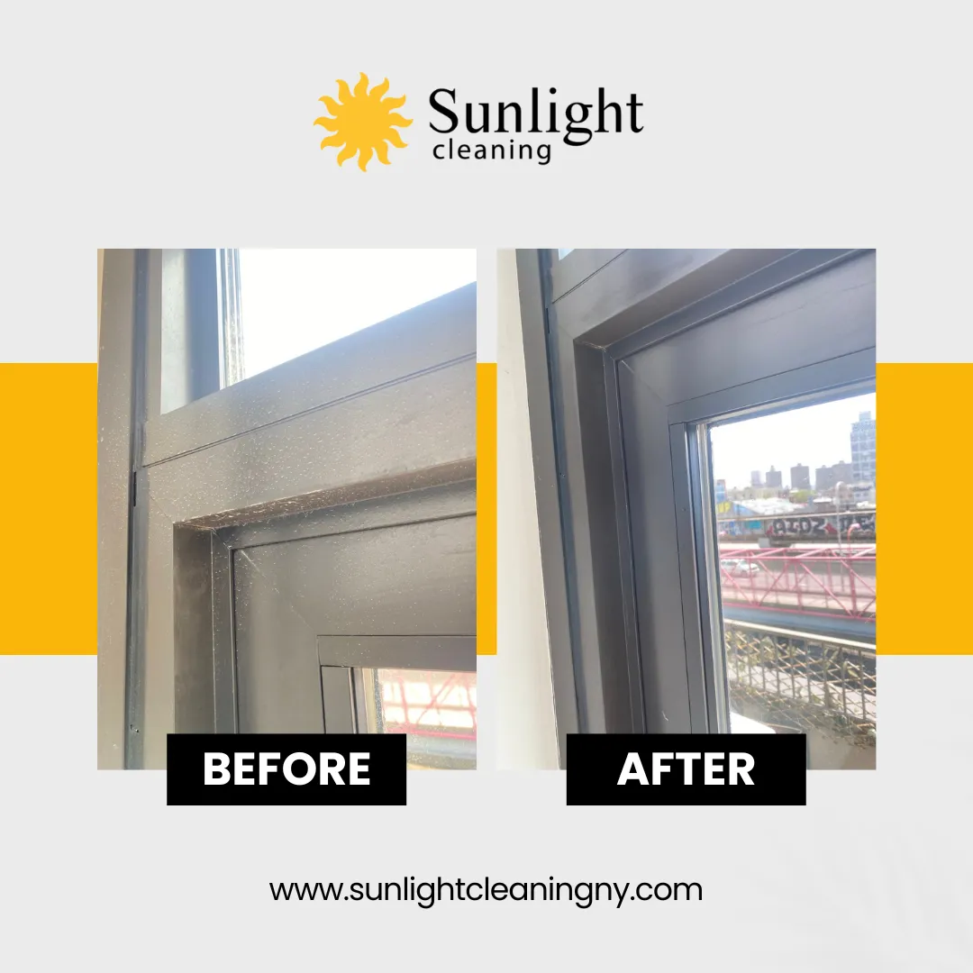 Before After Cleaning Results by Sunlight Cleaning NY