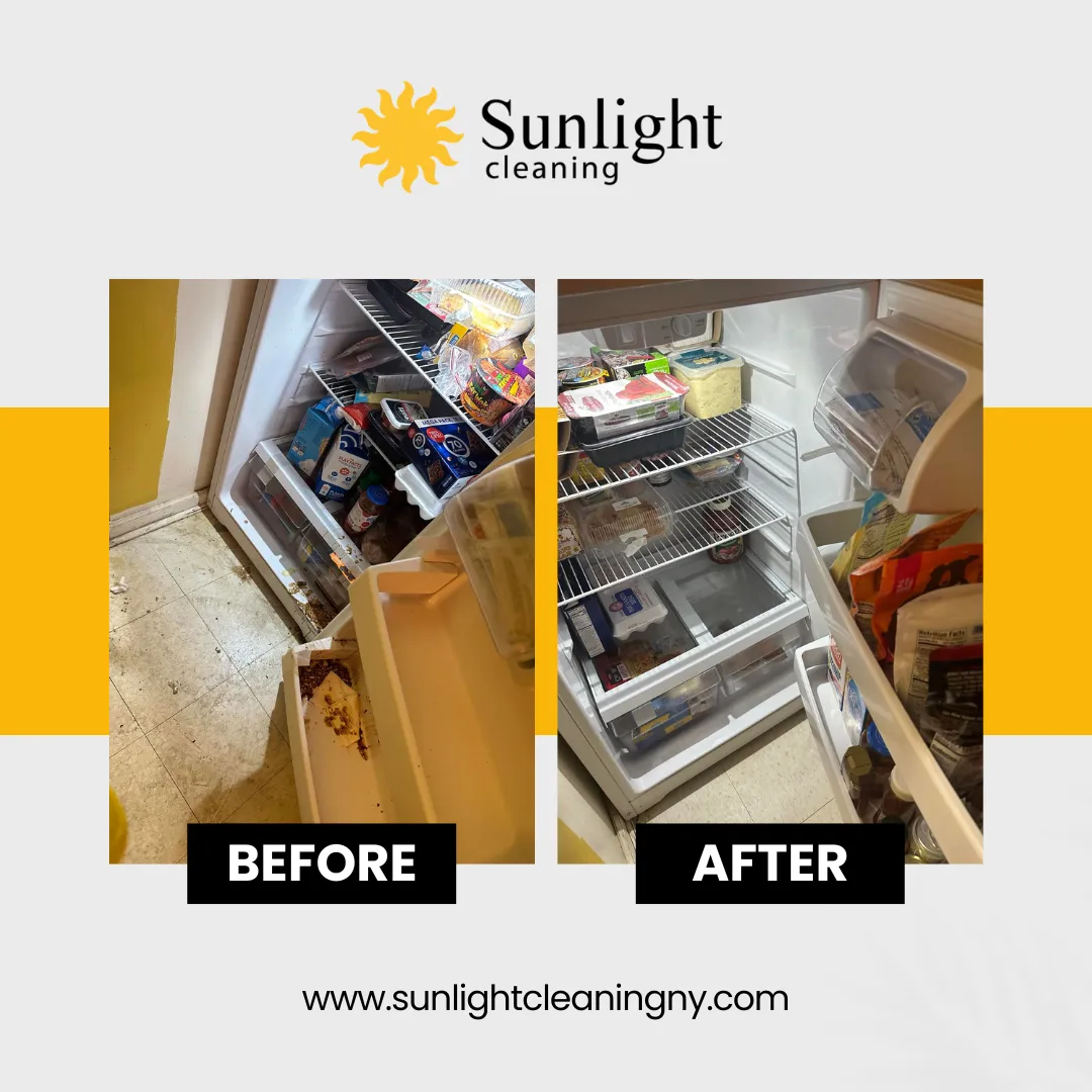 Before After Cleaning Results by Sunlight Cleaning NY