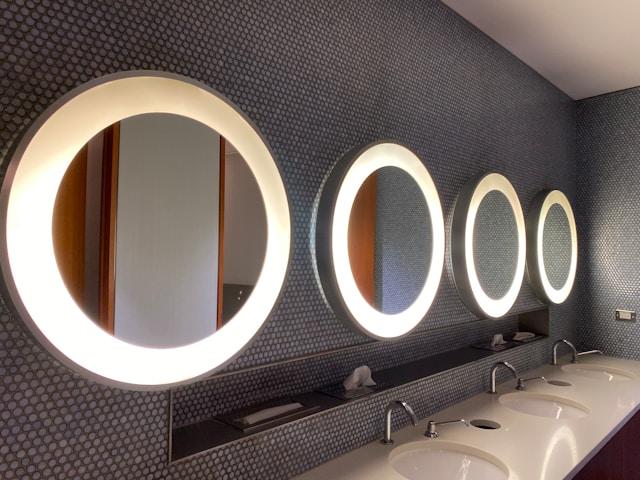 cleaned restroom